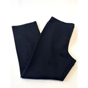 Lauren Jeans Co Ralph Lauren Jeans Women's Size 16 Black Denim Straight